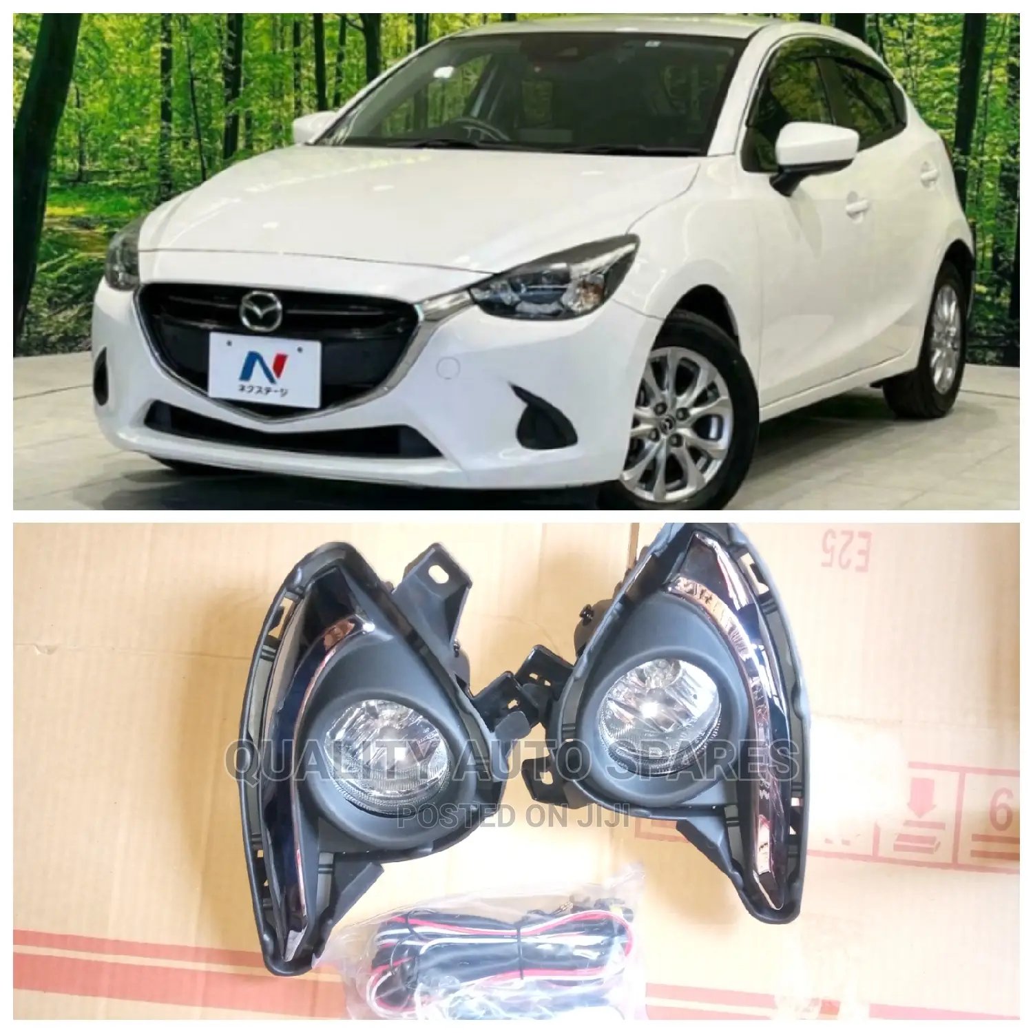 Mazda Demio Foglights 2018 Set