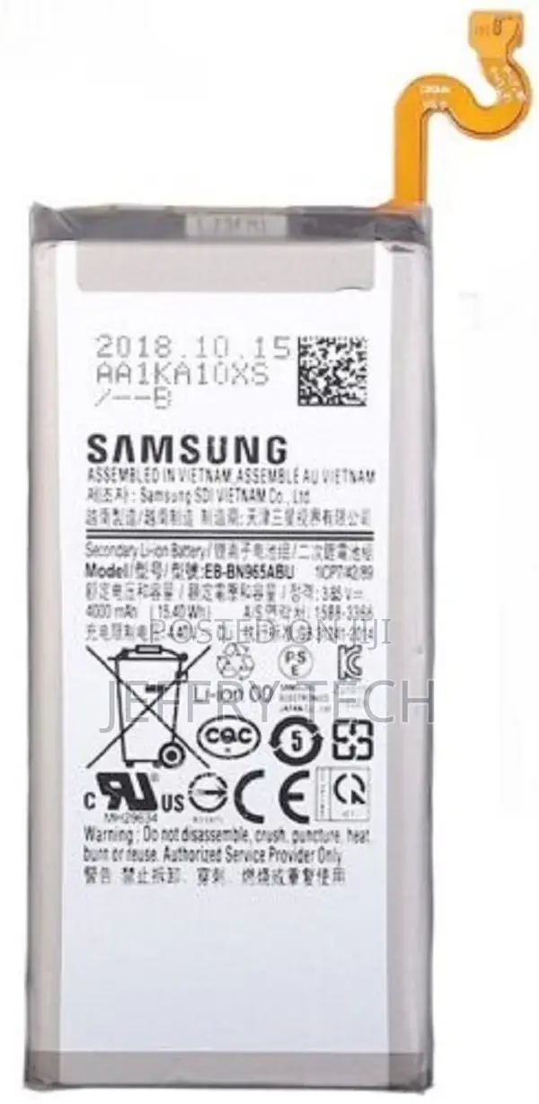 Samsung Galaxy Note 9 Battery EB-BN965ABU N960F N9600 Batter