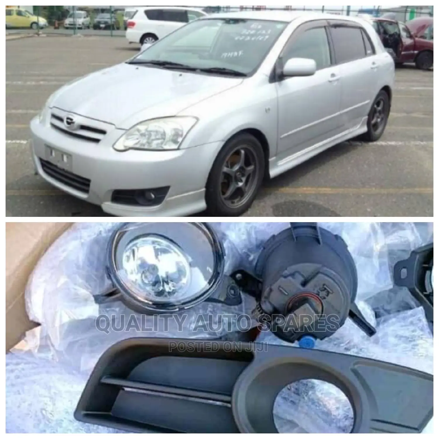 Toyota Runx Foglights