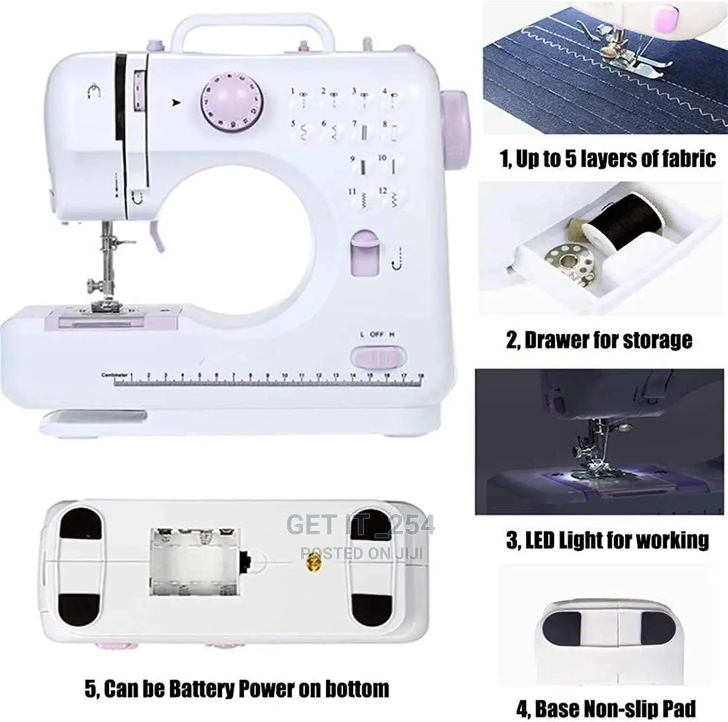 Portable Mini Electric Sewing Machine