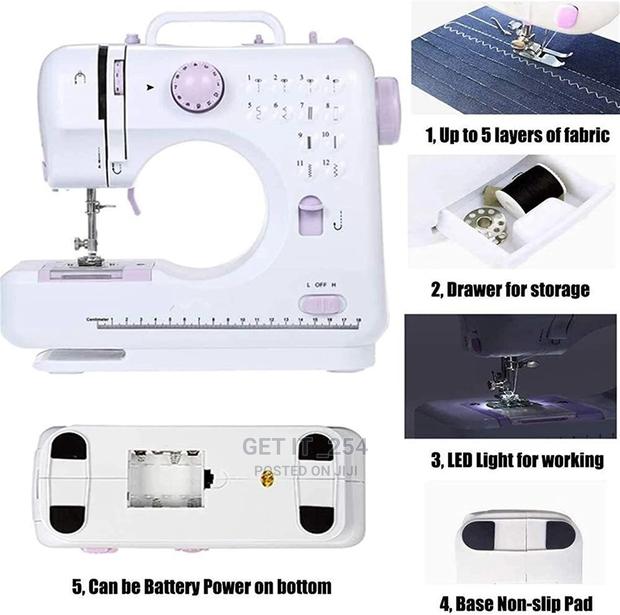 Portable Mini Electric Sewing Machine - thumbnail 4