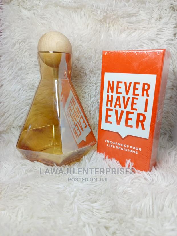 Never Have I Ever Game + 1.3L Decanter Gift Set