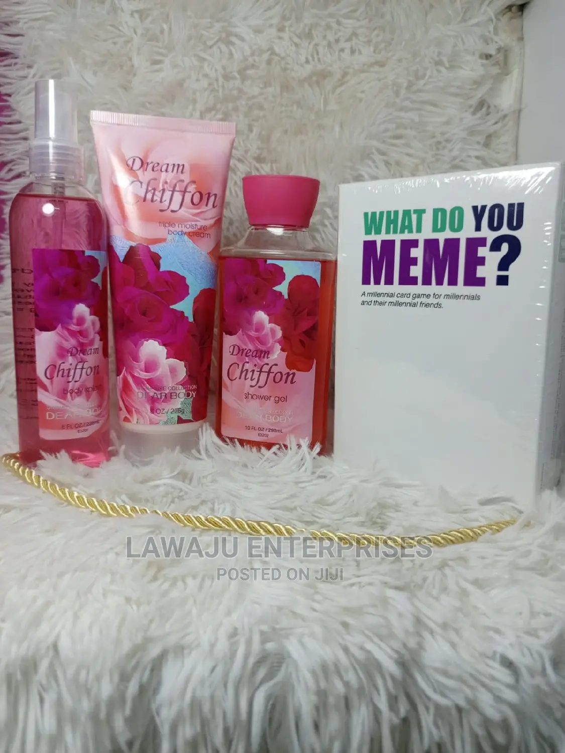 What Do You Meme Game + Ladies Body Care Set