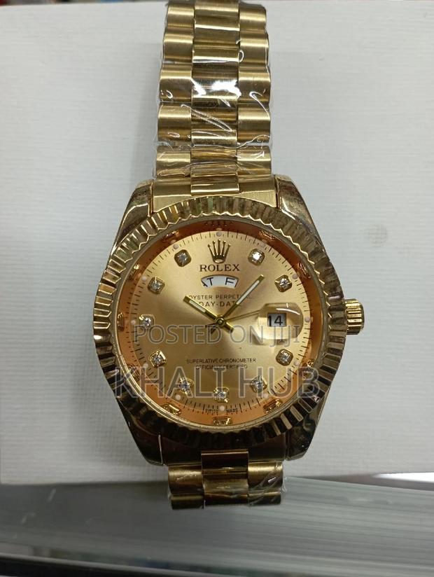 Rolex Watch Rolex Watch Gold Strap and Case. - main view