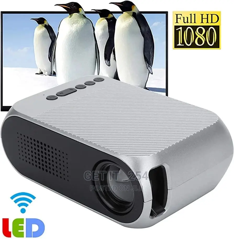 *Mini Projector, Portable 1080P LED Projector*