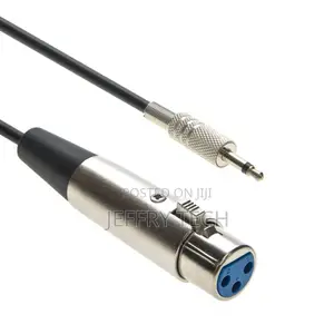 New 10ft XLR Female to 3.5mmm Mono Male Cable 3m