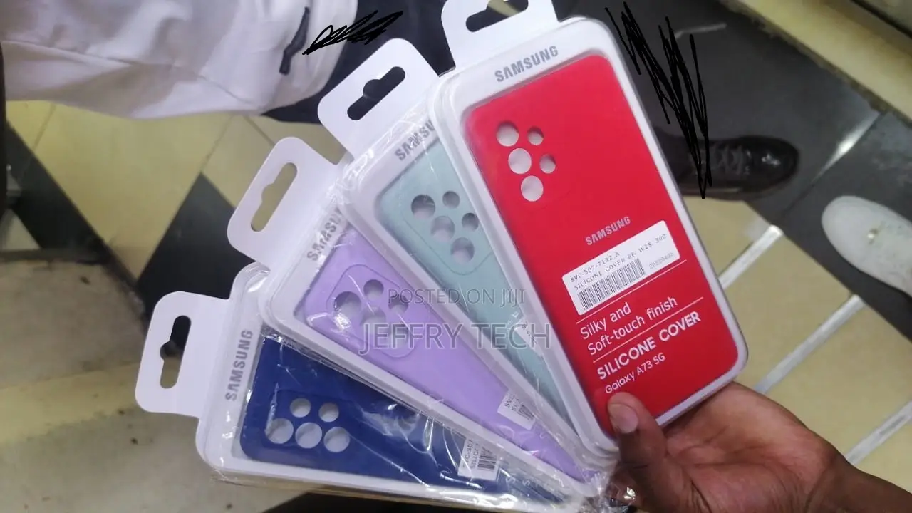 Liquid Silicone Samsung Galaxy A73 5G Back Cover Case| Micro