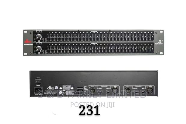 Dbx 231 Single Equalizer - main view