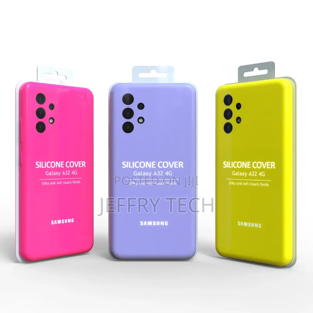 Samsung A32 4G Original Back Case Liquid Silicone Case Silky