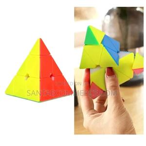 Pyramid Triangle Rubik’S Magic Speed Cube Game - thumbnail 2