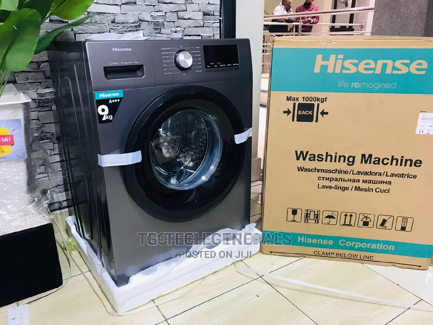 Hisense Washing Machine Front Load 9kg