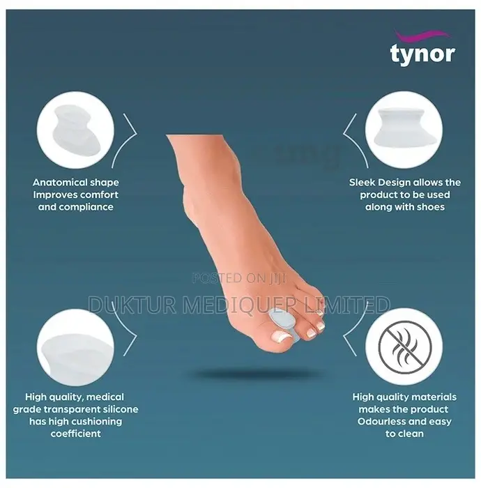 Tynor K-04 Toe Separator Silicon (Pair) M, L