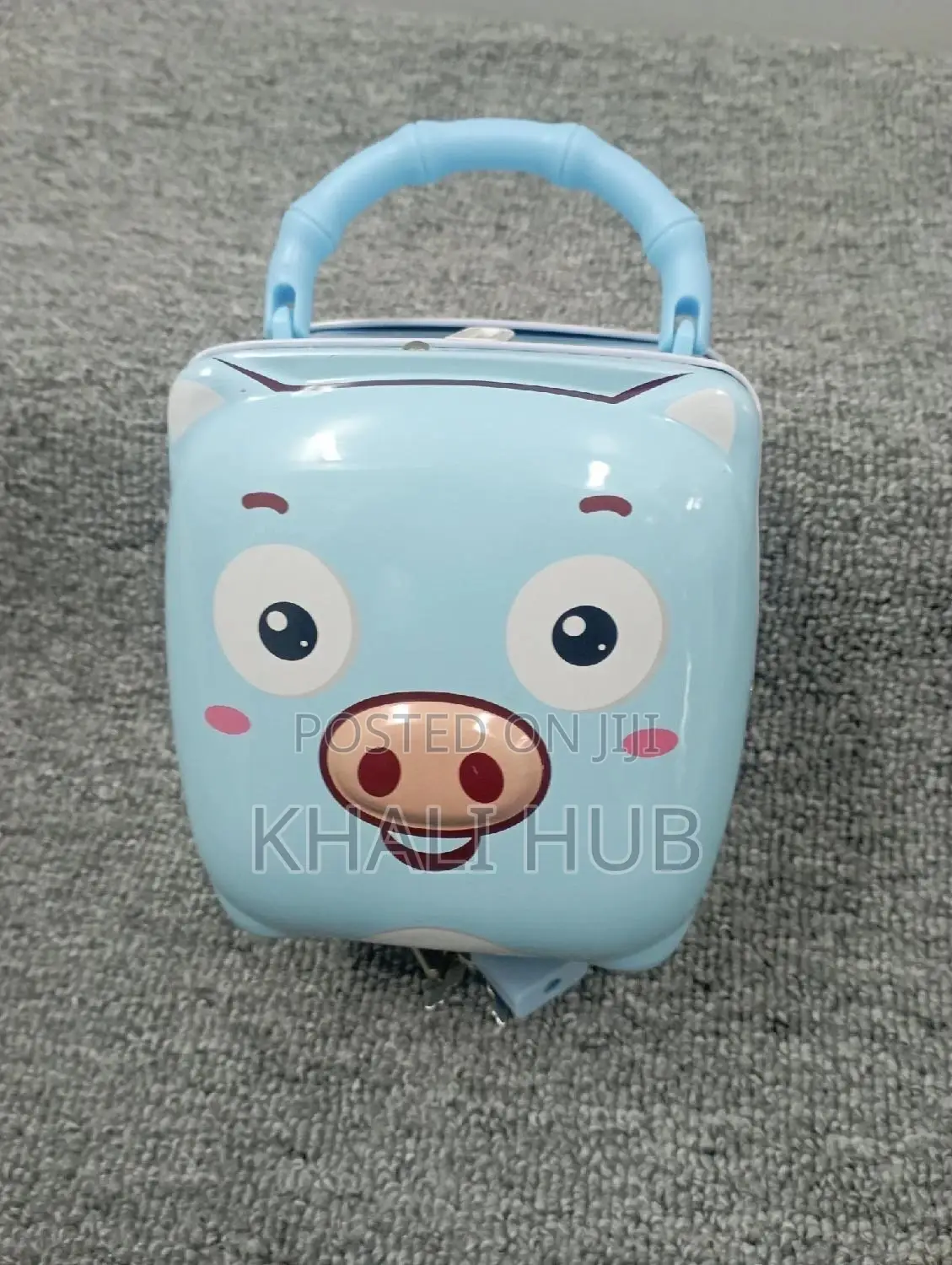 Metallic Piggy Bank.