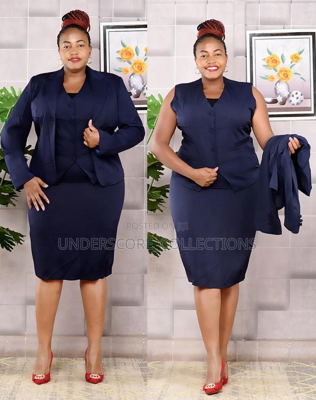 High-End Three Piece Ladies Suits in Executive Colours