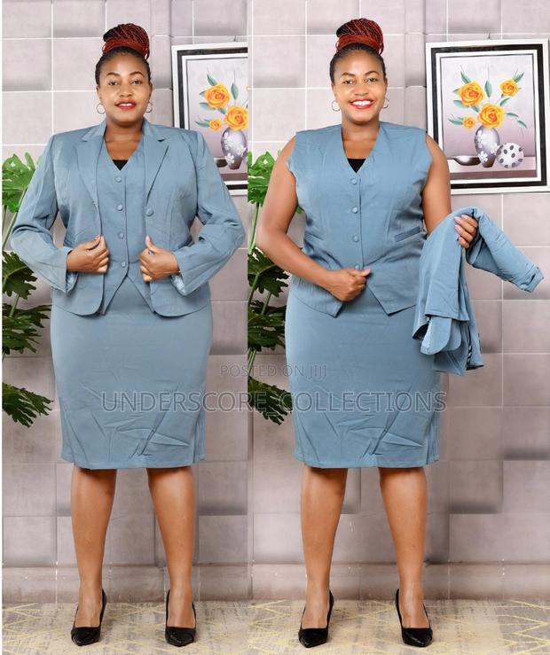 High-End Three Piece Ladies Suits in Executive Colours - thumbnail 12