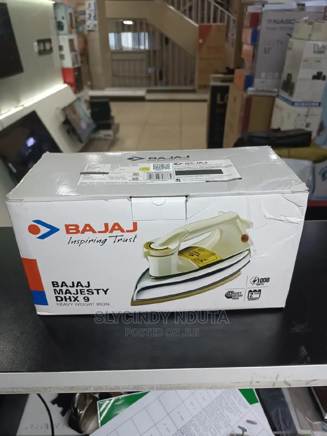 Bajaj Majesty Dhx 9 Heavy Weight Iron