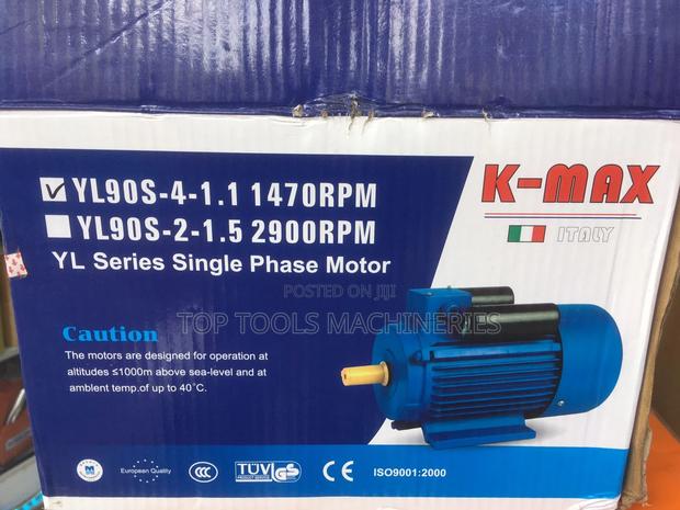 K-Max Italy 1.5hp Electric MOTOR - main view