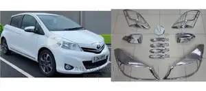Chrome Kit Set. For Toyota Vitz, Yr2012+