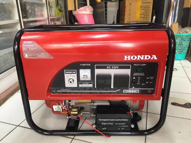 Honda 5.5kva Gasoline Generator - main view
