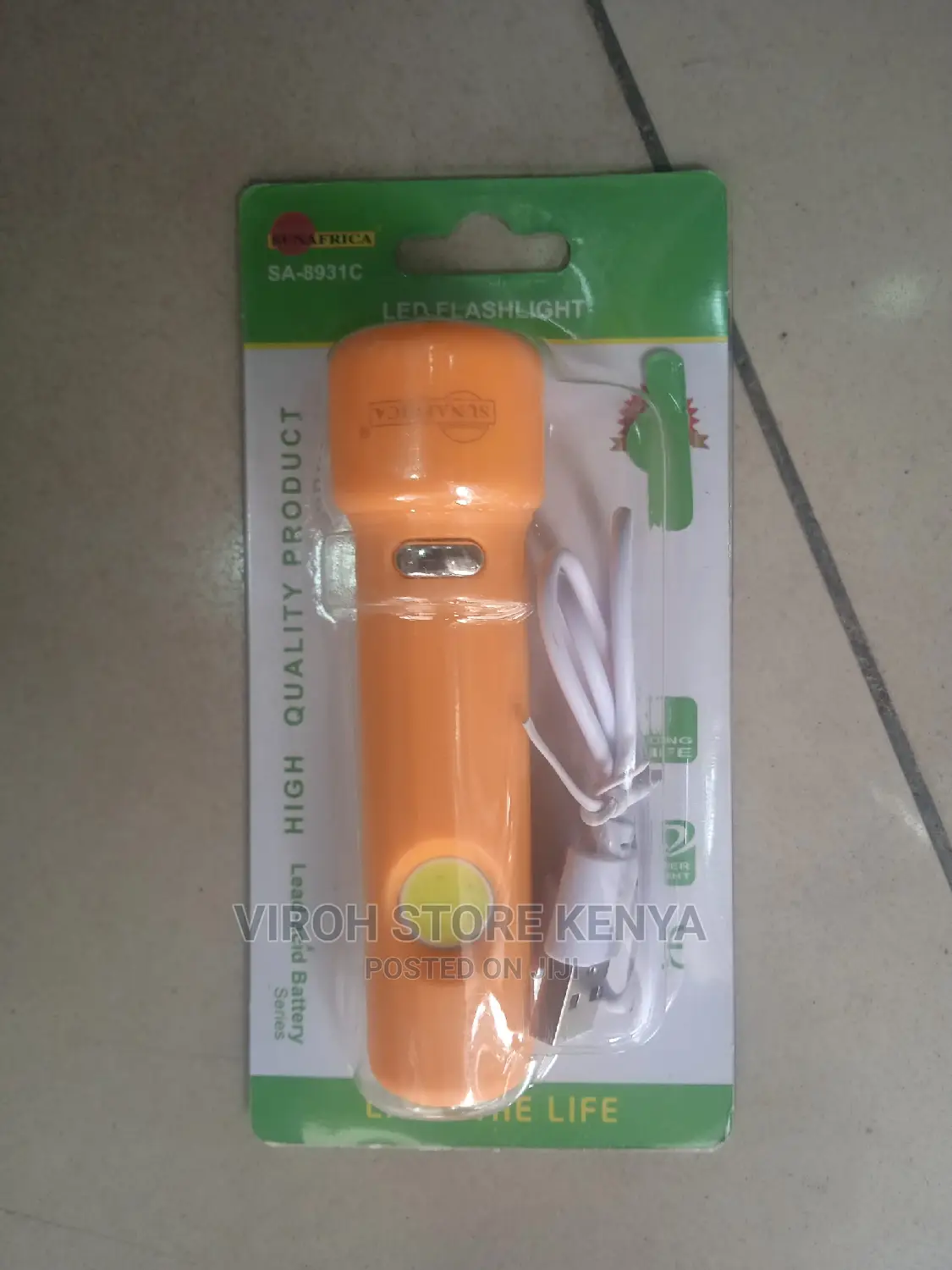Small Rechargeable Pocket Torch
