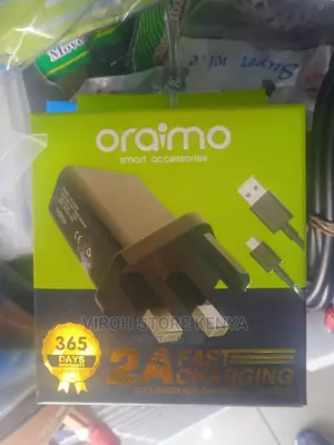 Oraimo 2A Fast Charger Micro Usb Port