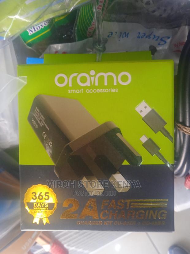 Oraimo 2A Fast Charger Micro Usb Port