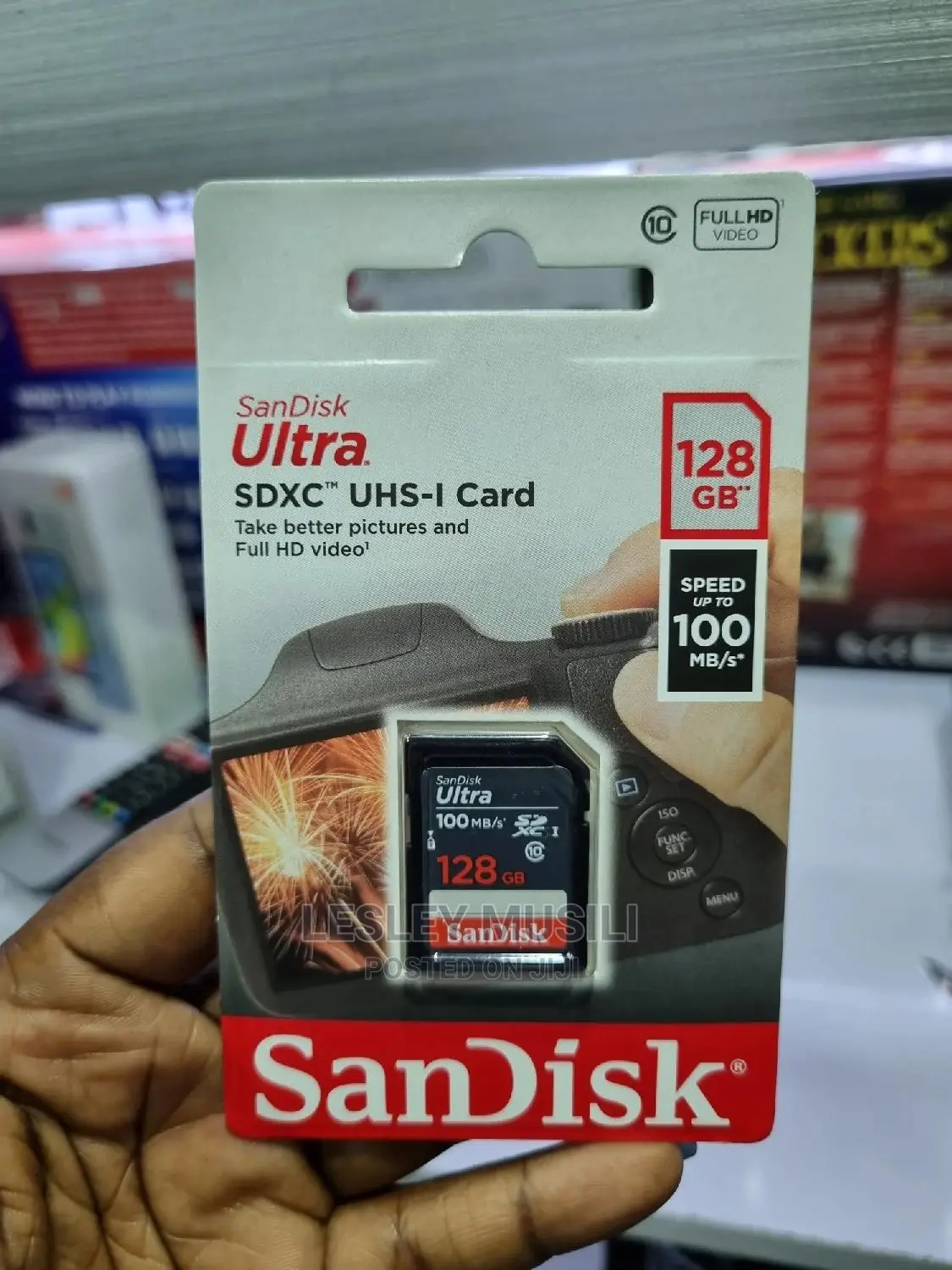 Sandisk 128GB Ultra UHS-I SDXC Memory Card