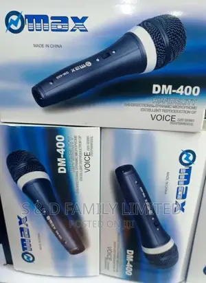 Omax Dm- 400 Wire Microphone