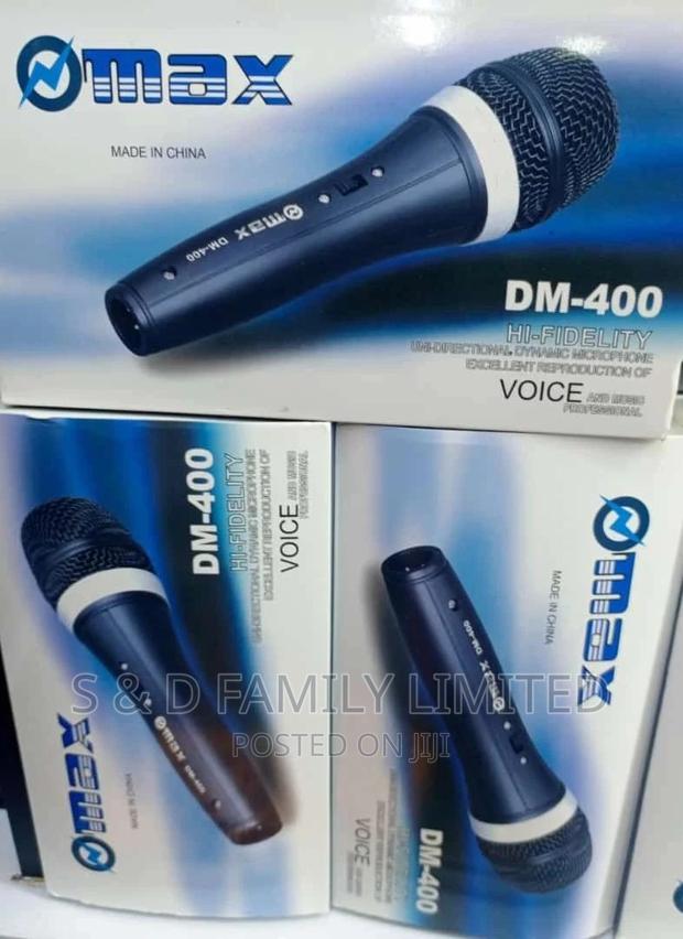 Omax Dm- 400 Wire Microphone