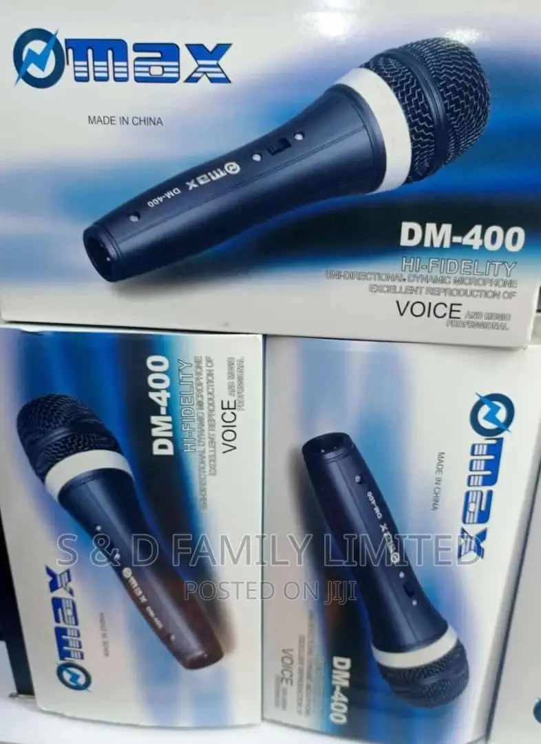 Omax Dm- 400 Wire Microphone