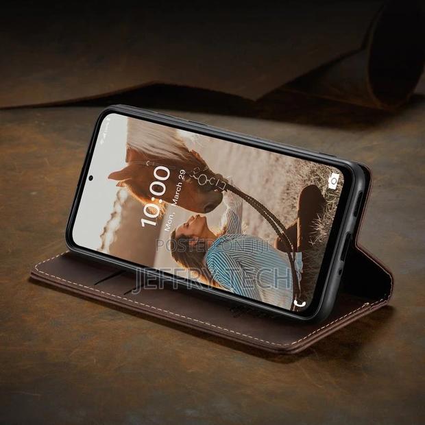 Flip Leather Case for Samsung Galaxy Note 10 Lite - thumbnail 3