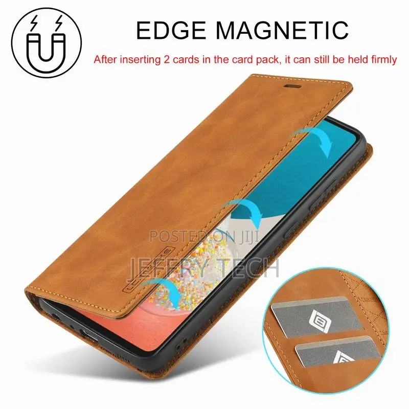 Case for Samsung Galaxy A13 A33 A53 A73 Luxury Magnetic Flip