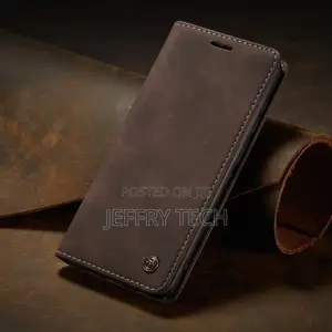 Leather Bumper Case for Samsung A12 Magnetic Flip Luxury Mul