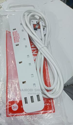 Extension Cable With USB Ports (5 Way) - main view