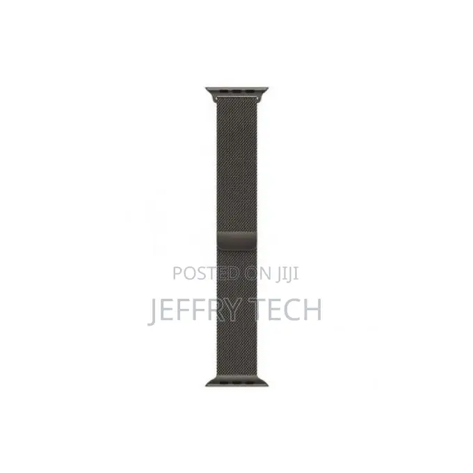 Stainless Steel Band for Apple Watch Series 6 - 42/44mm - Bl