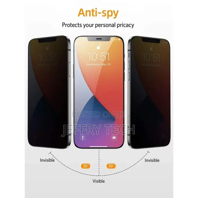 Privacy Screen Protectors for iPhone 13 Mini 11 12 14pro MAX