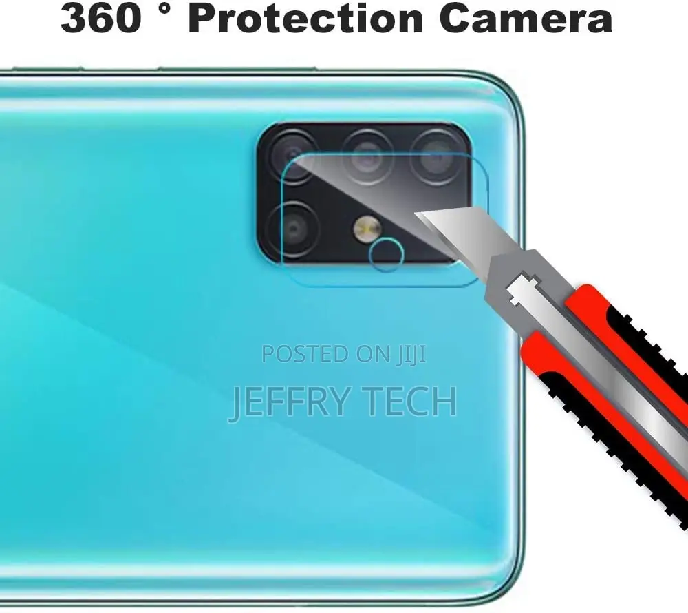 Back Camera Lens Screen Protector for Samsung Galaxy A71, [3