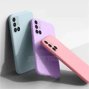 Samsung Galaxy A51 Square Silicone Case - Soft Matte Case Li