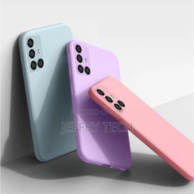 Samsung Galaxy A51 Square Silicone Case - Soft Matte Case Li - thumbnail 3