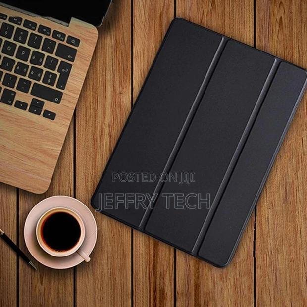iPad Mini 5 Leather Foldable Cover Sleeve Case Black - main view