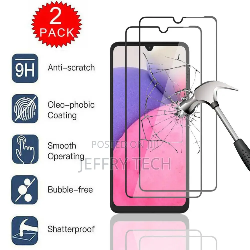 Samsung Galaxy A13 A33 A53 5G A03 A03S Clear Tempered Glass