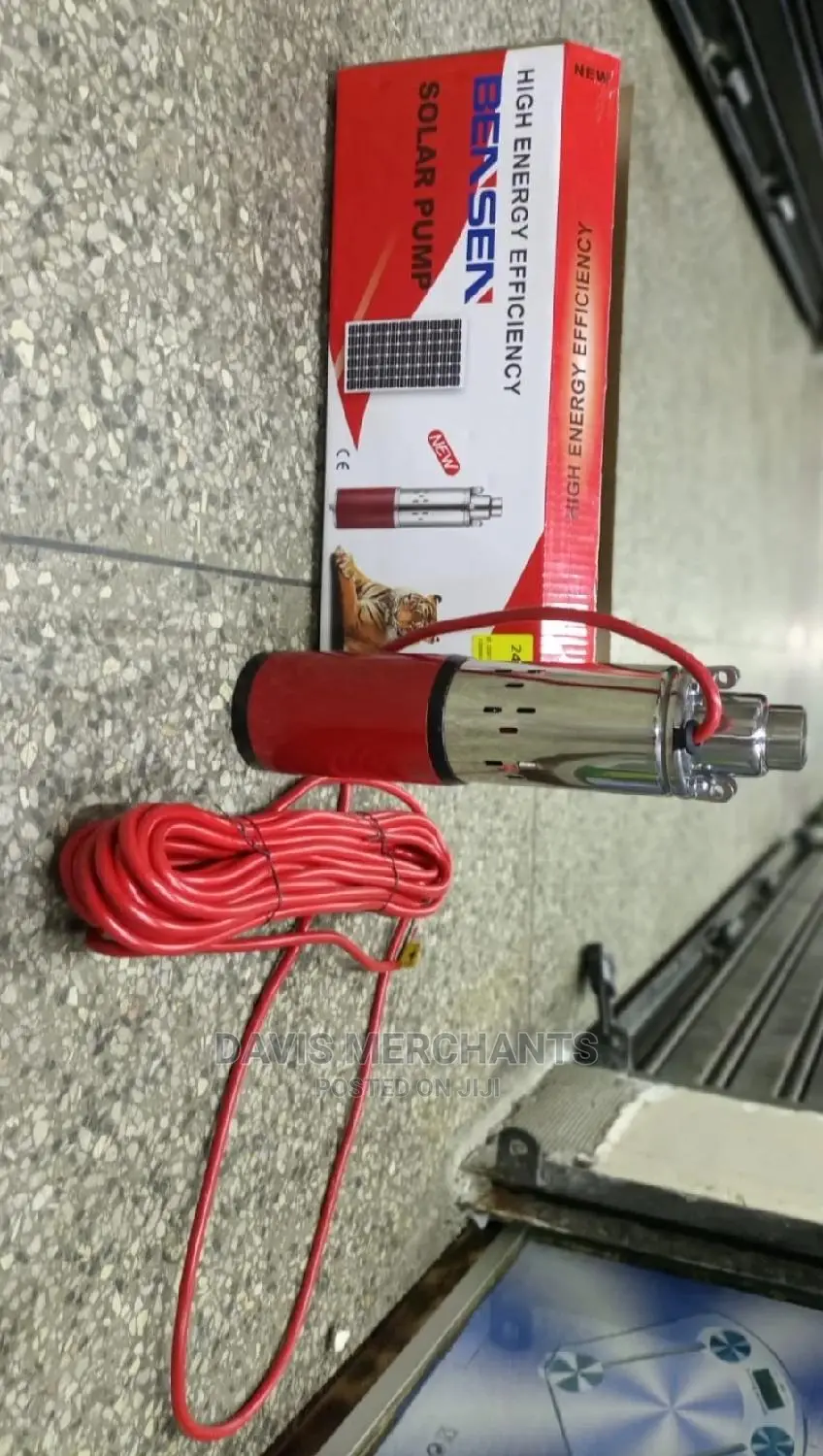 Solar Water Pump With 25L Per Min Productivity