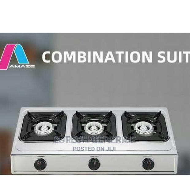 Amaze Table Top Triple Burner Gas Cooker