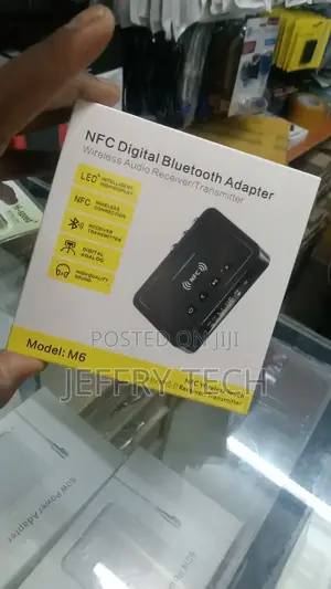 M6 NFC Bluetooth 5.0 Receiver Transmitter FM 3 in 1 Adap