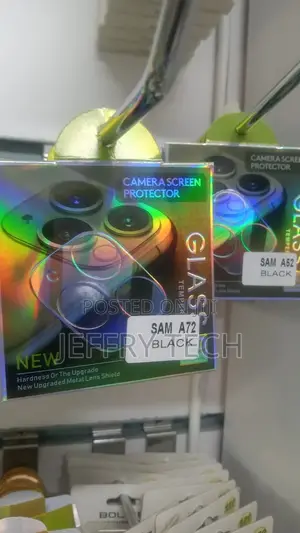 Samsung GALAXY A72 Camera Lens Protector Rear Tempered Glas