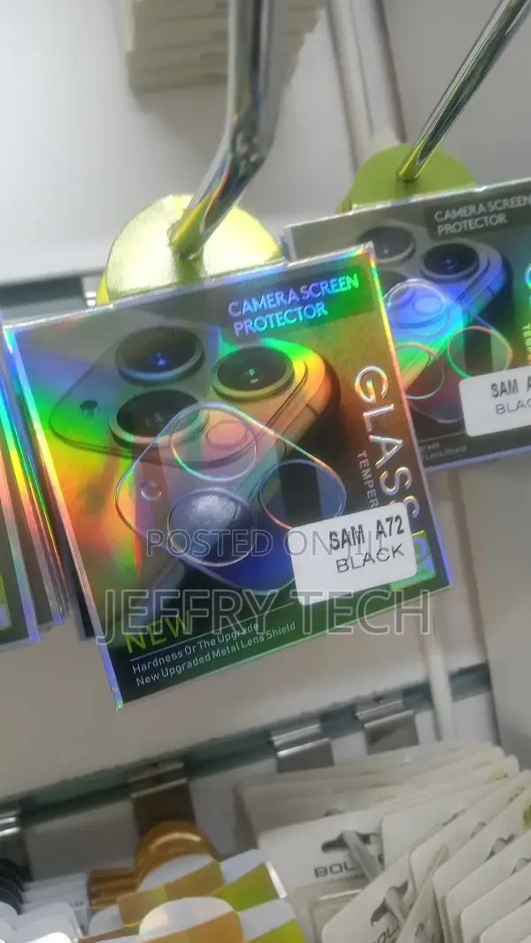 Samsung GALAXY A72 Camera Lens Protector Rear Tempered Glas