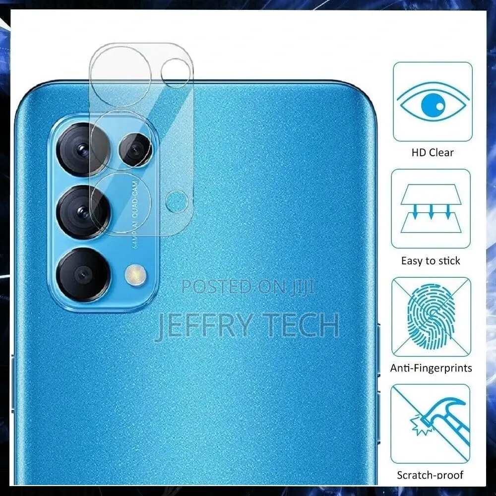 Oppo Reno 5 5G Camera Lens Protector Rear Tempered Glass Ba
