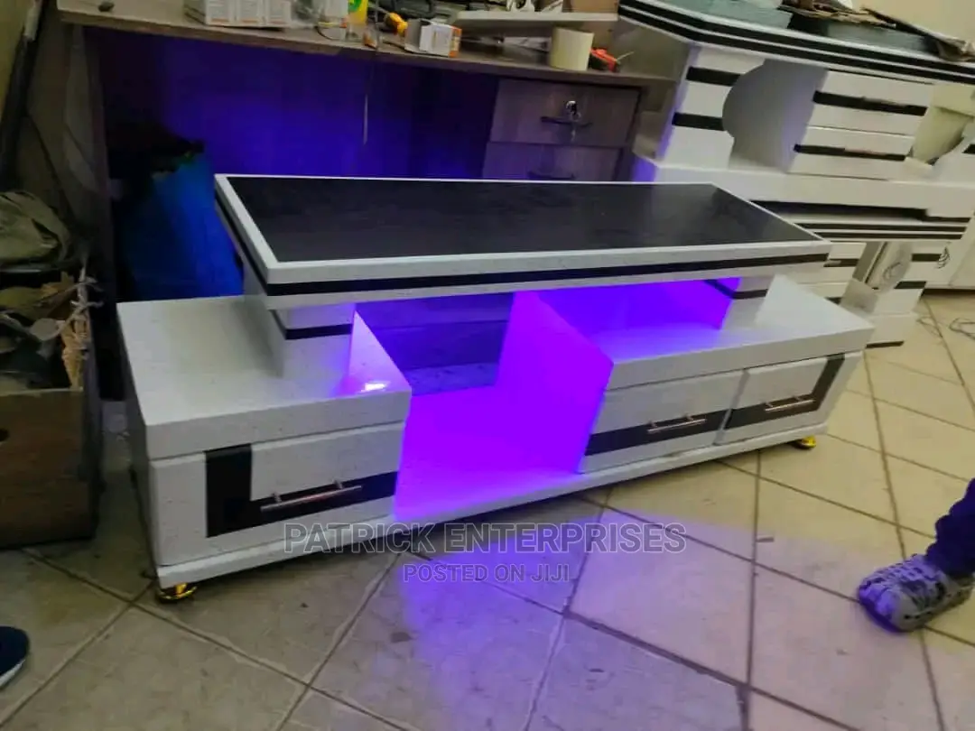 Morden TV Stands With LED Lights