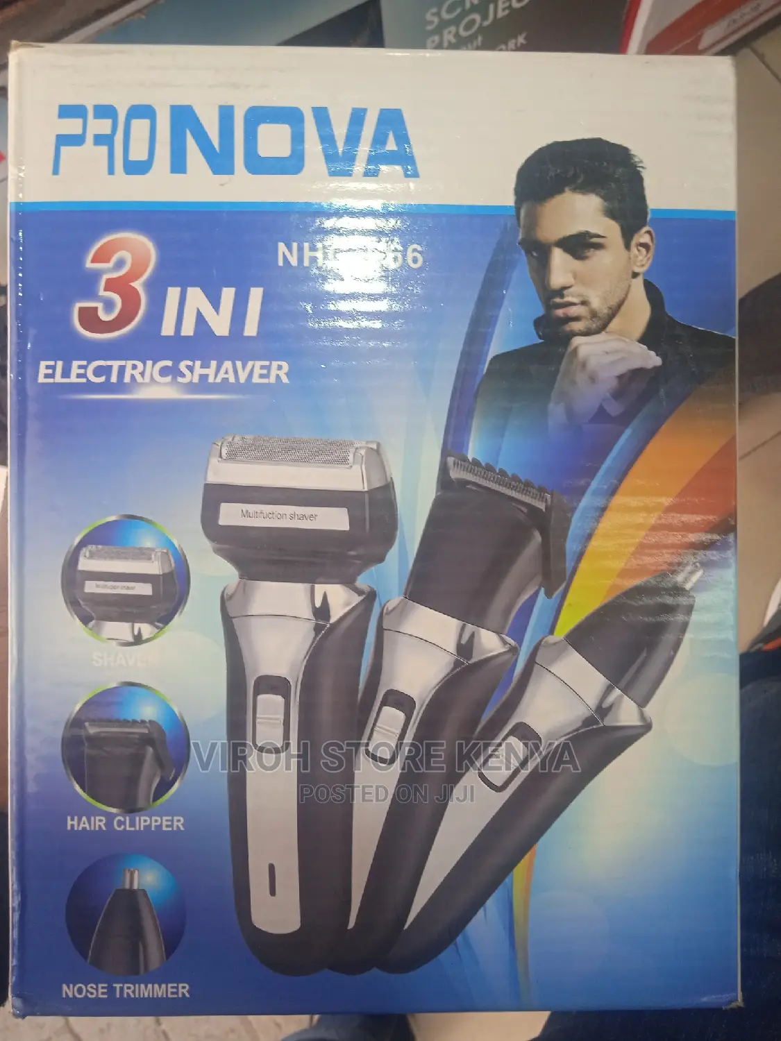 3 In 1 Nova Electric Shaver