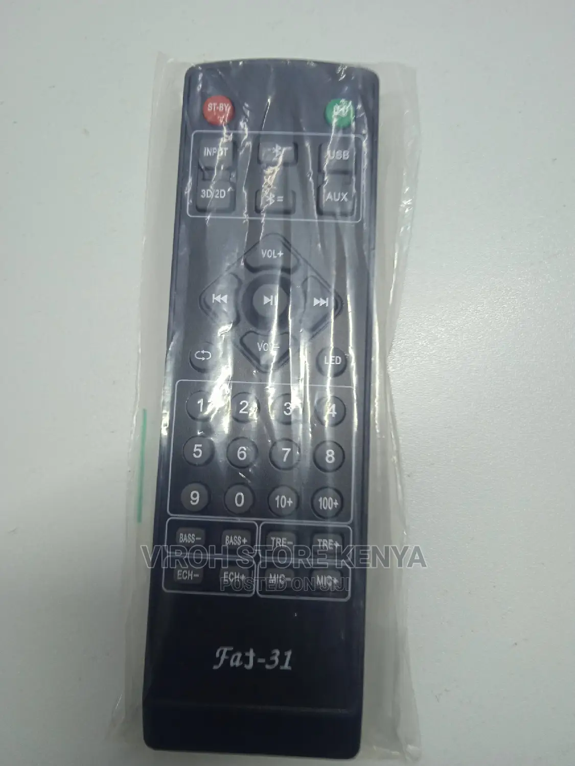 Vitron Woofers Replacement Remote